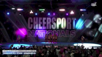Diamonds All Stars - BOMBSHELLS [2026 L3 Senior - Small - A Day 2] 2026 CHEERSPORT National All Star Cheerleading Championship
