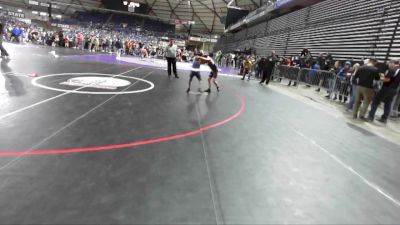 85 lbs 1st Place Match - Giovanni Castanon, Olympia Wrestling Club vs Blake Daniell Ii, White River Hornets Wrestling Club