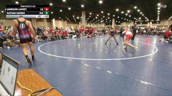 190 lbs Round 2 (6 Team) - Nathan Harris, Powerhouse vs Jameson Lackey, OTC