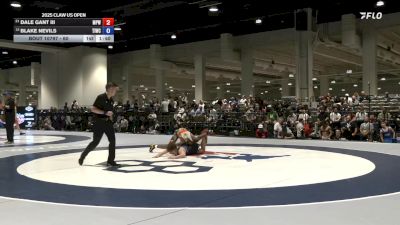 60 lbs Champ. Round 4 - Dale Gant III, Michigan Premier WC vs Blake Nevils, Team Idaho Wrestling Club