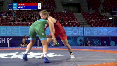 72 kg 1/4 Final - Amit Elor, United States vs Zsofia Virag, Hungary