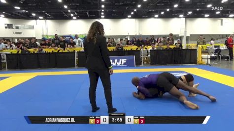 Terrel Jaguar vs Adrian Vasquez Jr. 2025 World IBJJF Jiu-Jitsu No-Gi Championship
