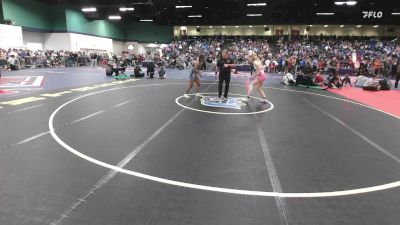 132 lbs Round Of 64 - Adriana DeGroat, MA vs Naima Ghaffar, IN