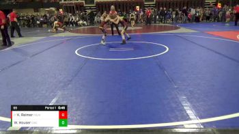 69 lbs Cons. Round 4 - Keegan Reimer, Fort Benton Longhorn Wrestling vs Weston Houser, Corvallis Wrestling Club