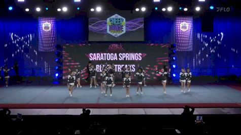 Saratoga Blue Streaks [2022 Peewee Show Cheer 1] 2022 Pop Warner National Cheer & Dance Championship