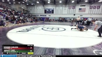 145 lbs Placement Matches (32 Team) - Konner Carlson, Ellensburg vs Wesley Caro, West Valley (Spokane)