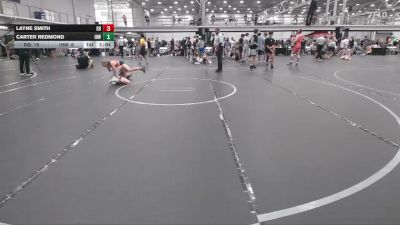 88 lbs Round 7 (10 Team) - Carter Redmond, Iron Horse White vs Layne Smith, Dayton Bandits