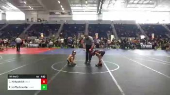 146 lbs Rr Rnd 3 - Ryder Hoffschneider, Chaparral WC vs Christian Kirkpatrick, Gold Rush