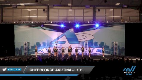 CheerForce Arizona - L1 Youth [2023 Amp 9:20 AM] 2023 Athletic Championships Mesa Nationals