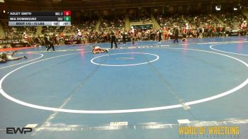 73 lbs Consolation - Adley Smith, Millard South vs Mia Dominguez, California