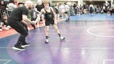 61 lbs Rr Rnd 1 - Lukas Kittredge, Smitty's Barn Black - ESC vs SJ Shultz, All I See Is Gold Academy Stars - ESC