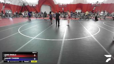 136 lbs Quarterfinal - Zane Engels, MN vs Dakari Chaison, IL