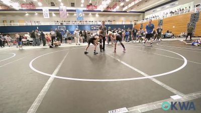 61 lbs Rr Rnd 5 - Malikye O'Donnell, Lions Wrestling Academy vs Braxton Lorg, Shelton Wrestling Academy