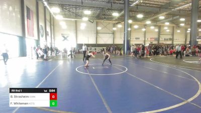 87 lbs Rr Rnd 1 - Beau Strasheim, Cornerstone Mat Club vs Forrest Whiteman, Hotshots