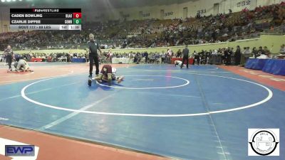 88 lbs Round Of 16 - Caden Bowling, Blackwell vs Czarlie Diffee, Cowboy Wrestling Club