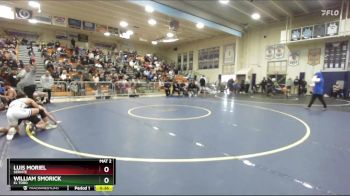 132 lbs Cons. Round 5 - Luis Moriel, Servite vs William Smorick, El Toro