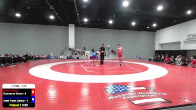 126 lbs Aidan Hare, Tennessee Greco vs Nicolas Enzminger, Team North Dakota