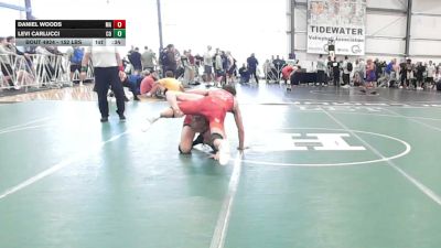 152 lbs Consi Of 32 #2 - Daniel Woods, MA vs Levi Carlucci, CO