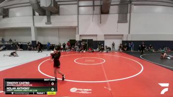 70 lbs Cons. Round 3 - Nolan Anthony, Liberty Warriors Wrestling Club vs Timothy Castro, Brazoria County Wrestling