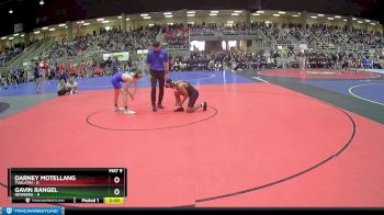 122 lbs Quarterfinals (8 Team) - Gavin Rangel, Newberg vs Darney Motellang, Tualatin