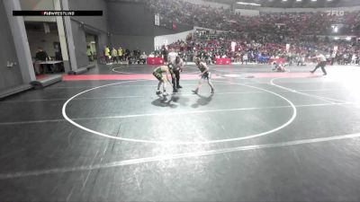 100 lbs Champ. Round 2 - Bryce Schmidt, Aviators Wrestling vs Dayton Kraft, Edgar