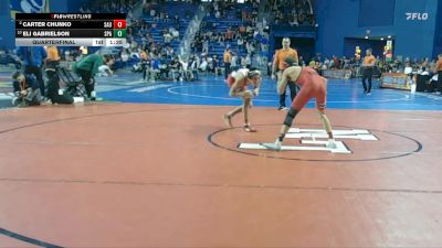 126 lbs Quarterfinal - Eli Gabrielson, Archbishop Spalding vs Carter Chunko, Saucon Valley