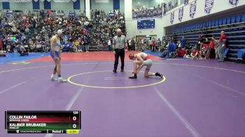 120 lbs Champ. Round 1 - Collin Failor, Bowling Green vs Kaliber Brubaker, Findlay