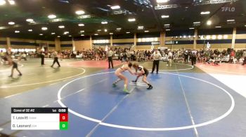 102 lbs Consi Of 32 #2 - Taegan Leavitt, Champions WC vs Declan Leonard, USA Gold