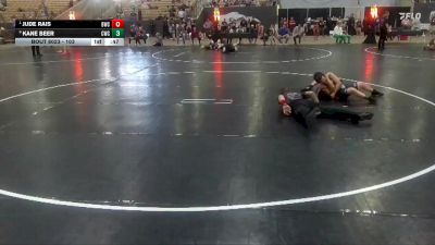 103 lbs Quarterfinal - Jude Rais, Blackman Wrestling Club vs Kane Beer, Columbia Wrestling Club