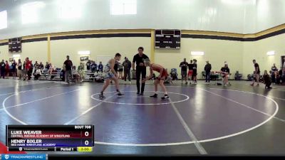 100 lbs Cons. Round 1 - Luke Weaver, Central Indiana Academy Of Wrestling vs Henry Bixler, Red Hawk Wrestling Academy