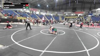 144 lbs Consi Of 8 #1 - Hayden Klimek, GI Grapplers vs Dj Wipf, Team Montana
