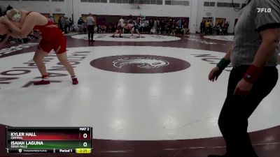 285 lbs Semifinal - Isaiah Laguna, Sioux Falls vs Kyler Hall, Central