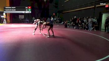 125 lbs Round 3 - Kaitlyn Raue, Iowa City Liberty vs Brenna Ruff, Prairie, Cedar Rapids