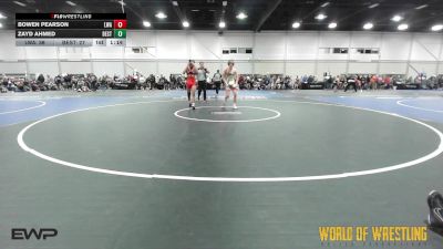 110 lbs Rr Rnd 4 - Bowen Pearson, LWA 12U vs Zayd Ahmed, Best Trained 12U