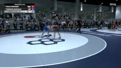 65 lbs Champ. Round 5 - Noah Nininger, Staunton River Wrestling Club vs Pierson Manville, Atreus Wrestling Club