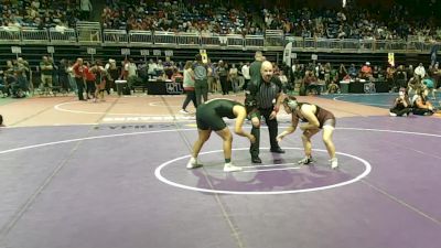 5A 145 lbs Champ. Round 1 - Maria Munoz, San Antonio Edison vs Janielle Hill, Hereford
