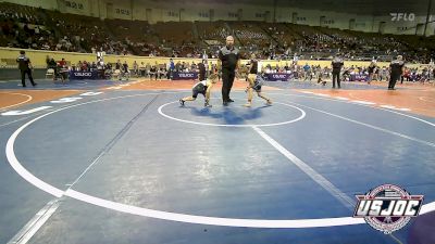 66 lbs Quarterfinal - Grey Edgeman, Cashion Youth Wrestling vs Swayze Wall, Randall Youth Wrestling Club