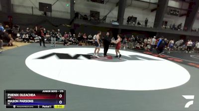 175 lbs Champ. Round 1 - Phenix Oleachea, WA vs Mason Parsons, SC