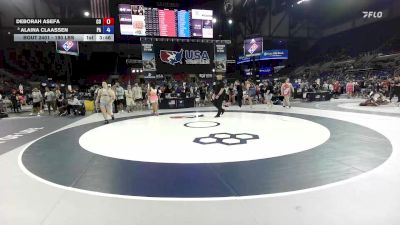 207 lbs Champ. Rd Of 32 - Jaclyn Hillenburg, IN vs Phoenix Molina, IL