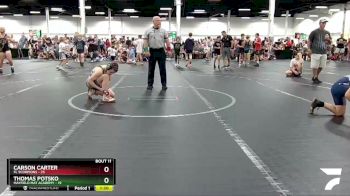 96 lbs Round 3 (8 Team) - Thomas Potsko, Mayfield Mat Academy vs Carson Carter, FL Scorpions