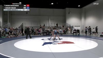 70 lbs Cons. Round 8 - Cross Wasilewski, Pennsylvania RTC vs August Hibler, Wildcat WC