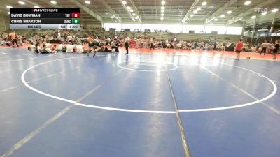 126 lbs Rr Rnd 2 - David Bowman, The Asylum Red vs Chris Braxton, SENC Elite