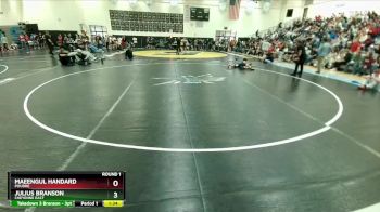127-129 lbs Round 1 - Julius Branson, Cheyenne East vs Maeengul Handard, Poudre