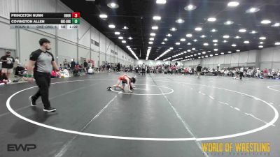 80 lbs Quarterfinal - Princeton Nunn, Roundtree 14U vs Covington Allen, OK Elite 14U Orange