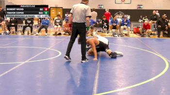 141 lbs Cross Bracket (8 Team) - Robert Wicks, Rochester Tech vs Trevor Copes, Niagara CC