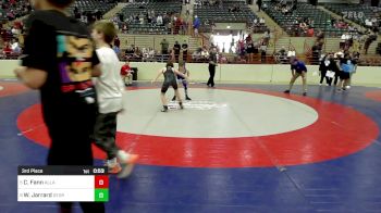 91 lbs 3rd Place - Colin Fann, Allatoona Youth Wrestling Club vs Waylon Jarrard, Georgia