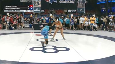 135 lbs Cons. Rd Of 64 - Caoimhe Doyle, North Dakota vs Shreevidya Rohini, Florida