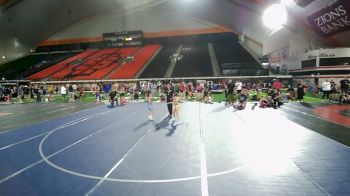 55 lbs 1st Place Match - Madelyn Johnson, Nevada vs Louella Miller, Alaska