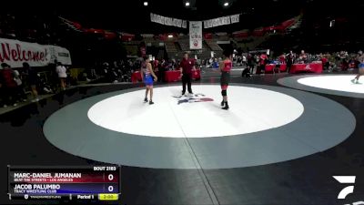 114 lbs Cons. Semi - Marc-Daniel Jumanan, Beat The Streets - Los Angeles vs Jacob Palumbo, Tracy Wrestling Club