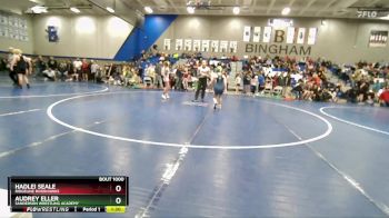 85 lbs Round 1 - Hadlei Seale, Ridgeline Riverhawks vs Audrey Eller, Sanderson Wrestling Academy